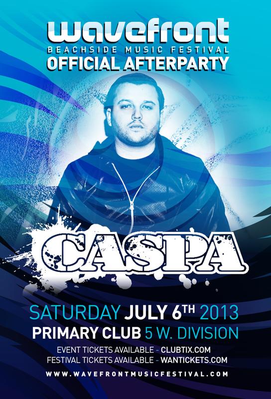 Caspa @ Primary Chicago 7.6.13 Wavefront Official After Party