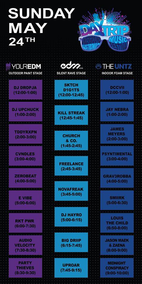 daytrip fest 2015 day 1 schedule