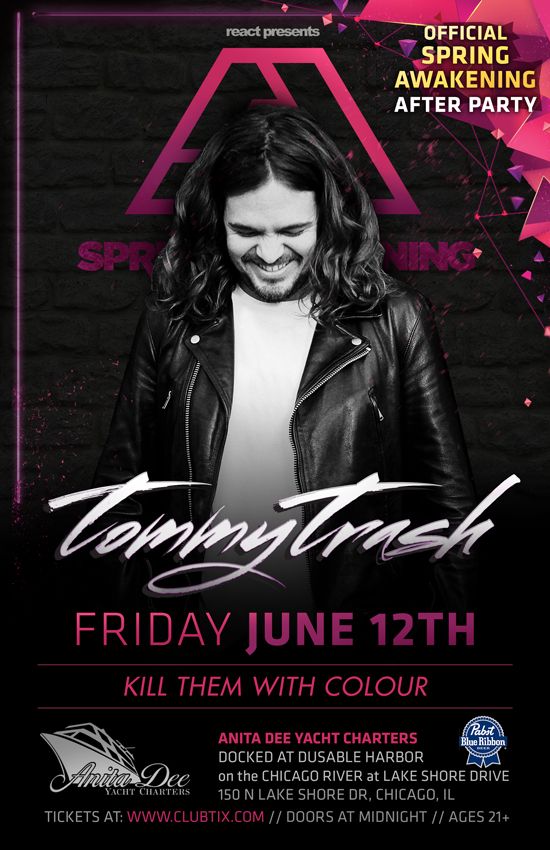 tommy trash friday june 12 boat party