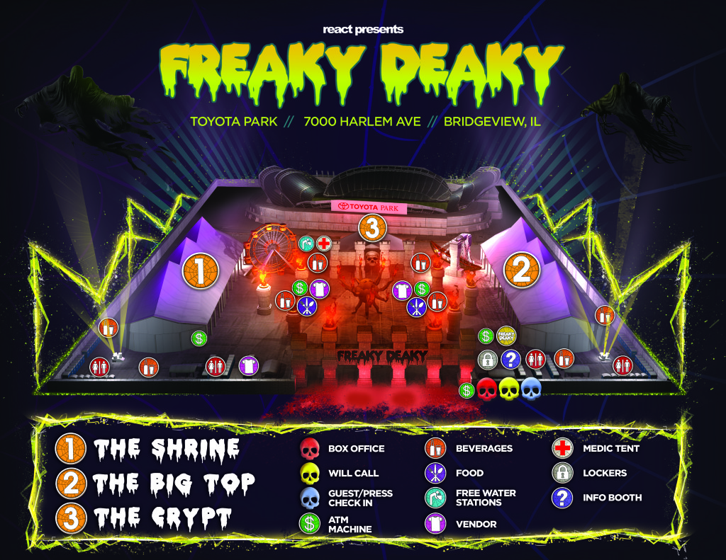 Freaky Deaky Festival Map WhySoChi